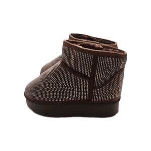 YOKI Women's Bootie Ankle Boot Fur Size 10 Winter Shoes New